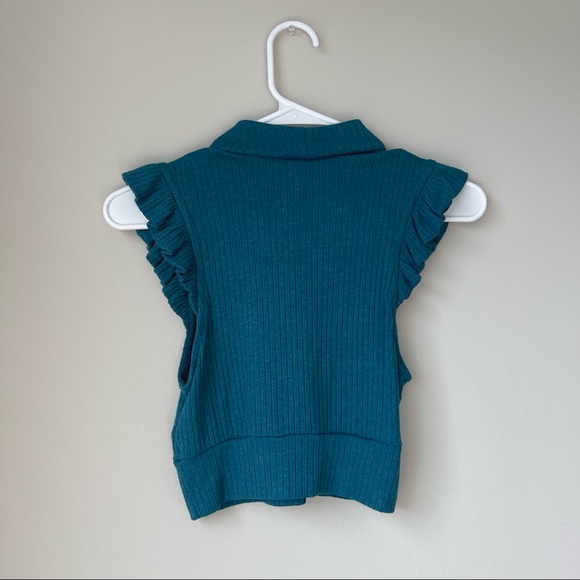 Free People Blue Top - Picture 4 of 6